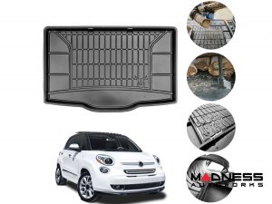 FIAT 500L Cargo Liner - Pro Line - Black - Lower (2014-2020)